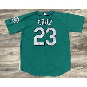 Nelson Cruz #23 Seattle Mariners‎ MLB Majestic Jersey Mens XL